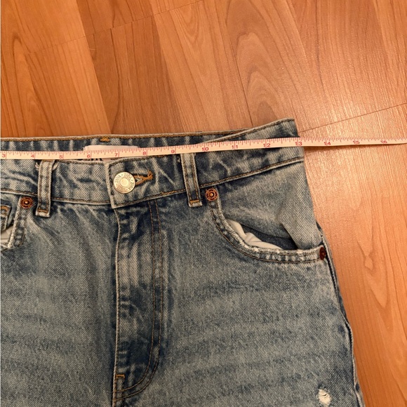 ZARA WIDE FULL LENGTH JEANS - Picture 9 of 9